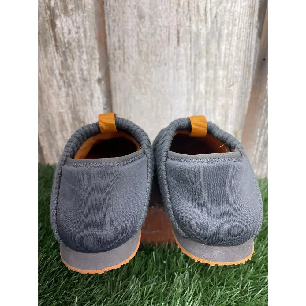 Teva ReEmber Slip-on Shoes Collapsible Back Gray Orange Kids Youth 4 EU35